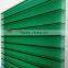 long life span uv coating sunlight roofing color hollow polycarbonate sheet for motor shed