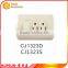Hot sale American style 10A CJ1312 wall switch socket