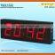 4 inch 4 digits LED indoor alarm clock