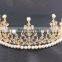 Rhinestone Wedding Tiara,Bridal Hair Accessories Pearl Tiara And Crown