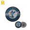 Custom design button badge with butterfly clutch