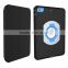 2016 new PU leather sleep wake up function defender book cover case for iPad mini 2/3 with rotated stand