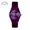 Hot sale Japan quartz movt aluminum women case with strap band watch for ladies