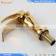 Wholesale And Retail Luxury Elegent Golden Basin Sink Faucet Single Lever Waterfall Basin Mixer Taps