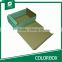 FLAT PACKING FOLDED SMALL COLOR PAPER BOXES FOR PACKAGING