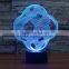 Modern Art Style 3D Led Lamp
