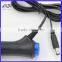 Car cigarette lighter plug led light with switch to dc power cable