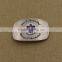 Plating antique bronze buckle metal with printing epoxy belt buckle                        
                                                                                Supplier's Choice