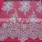 ivory corded beaded bridal lace for wedding dress guangzhou wholesale/Make-to-Order Supply Type and 100% Polyester sequin/fabric