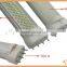 8W LED 2G11 Lamps 227mm Frosted 3000-3500K CE-LVD,CE-EMC