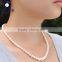 real pearl jewelry fresh water unique pearl necklace mixed color