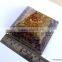 Orgonite Mix Chakra Stone Crystal Amethyst Pyramid With 4 SBB Coil Charged Crystal Point