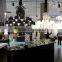 European Luxury Baccarat Style Crystal stairs Chandelier Pendant Lighting for Hotel /Villa