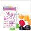2015 COLOR RANDOM square plastic bottles with lid storage container plastic jar can mason jar packing food/candy/nut/spices