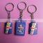 HOT custom plastic key ring cheap plastic novelty key ring