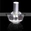 Best Selling K9 crystal glass clear perfume bottle