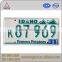 Fun, Personalized, Aluminum License Plate in American Standard