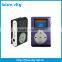 Promotion gift mini metal clip arabic mp3 usb player with LED screen