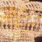 2016 Wholesale K9 Crystal Pendant Contemporary led Chandeliers for Wedding Decoration