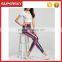 B431 Women Rainbow Leggings Digital Printing Pants Sublimated Show Thin Women Yoga Legging