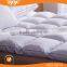 Promotion price hotel white cotton thicken bedding mattress protector