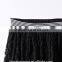 2016 Fashion Women Black Hollow Lace Midi Skirt