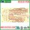 Rogers 4350 PCB with 0.5mm board thickness ROGERS 4233 pcb