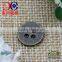 Fashion design alloy 4 hole sewing button for shirt