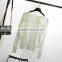stylish long sleeve sweaters pure color