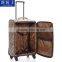 Best-Sale Trip Suitcase Printed Travel Trolley Luggage Bags Canvas Luggage Trolley