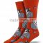 Soft Combed Cotton Nylon Bulk Wholesale Elite Jaquard Knit Sock Cartoon Tube Sock