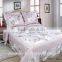 Luxury 3pcs 100% polyester printed counterpane bed spread