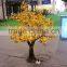 Best-selling 7m Yellow Lighted Maple Tree For Wedding Decoration Outdoor Led Maple Tree Light