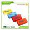 Portable 2 in 1 customs LOGO bluetooth speaker power bank 2000Mah