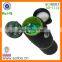 Portable 3 LEDs Spinning Rechargeable Flashlight,Mini Torch Light