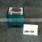 Colorful square glass candle holder