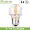 High quality UL LED filament bulb cob e14 g45 led nostalgic bulb