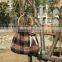 Wholesale OEM round ring bamboo handle clutch frame,bag handle