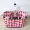 Hot selling folding camping baskets for shopping