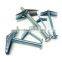 Fastener spring toggle anchor bolt