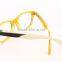 G2720F-C1697 wood grain decorated kids' glasses frame