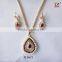 Wholesale Fashion jewelry set necklace and earring pendant Costume Jewelry Set
