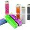 Manufacturer wholesale gift Lipstick single section multicolor power bank customized LOGO