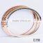 18k gold bangle saudi arabia jewelry stock jewelry brass bangle with three color plating