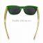 2016 CE natural wooden bamboo frame polarized sunglasses