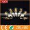 Home Application E27 E26 B22 4W 6W 8W Warm White Cool White Glass Cover Low Price 6w Led Filament Bulb