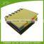 Multilayer black craft cover custom neon color paper spiral sticky note