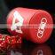 High Quality Luxry Leather Dice Cup With Lid