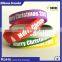 Olympic Games Brand Custom Business Promotional Rubber Bracelets wholesale silicone bracelet