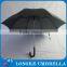 High quality rubber "J" handle pongee fabric straight umbrella